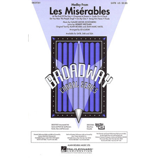 Boublil Medley from Les Miserables (Choral Medley) Chor SATB HL08237201