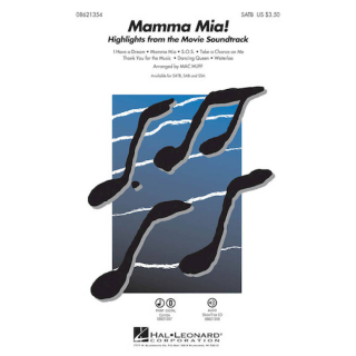 Huff Mamma Mia! SATB Chor Klavier HL08621354