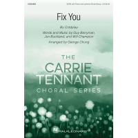 Martin Fix You by Coldplay Chor SATB Klavier HL00364865 1