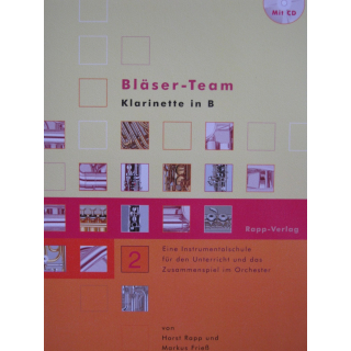 Rapp Bläser Team 2 Klarinette B CD HR-B2K
