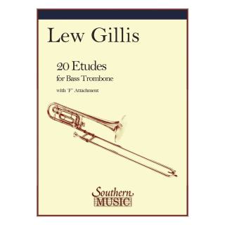 Gillis 20 Etudes for Bass Trombone HL03770297