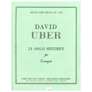 Uber 21 Solo Studies for Trumpet AL28612