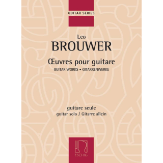 Brouwer Oeuvres pour Guitare DF01574200