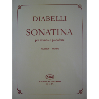 Diabelli Sonatina Trompete Klavier EMB13271