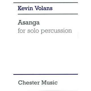 Volans Asanga for Solo Percussion CH61488