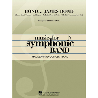 Bulla Bond... James Bond Concert Band HL04003478