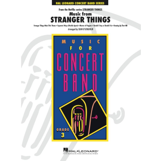 OLoughlin Music from Stranger Things Concert Band HL04007846