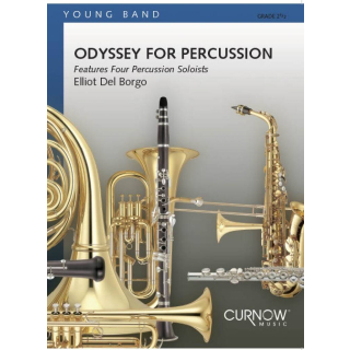 Del Borgo Odyssey for Percussion Concert Band CMP0437--00-010