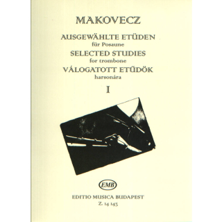 Macovecz Selected Studies for Trombone 1 EMB14143