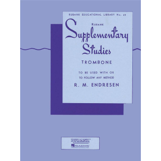 Endresen Supplementary Studies for Trombone HL04470640