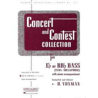 Concert and Contest Collection Eb BBb Bass by Voxman HL04471810