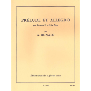 Donato Prelude et Allegro Trompete B/C Klavier AL21878