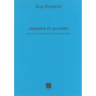 Ropartz Andante et Allegro Trompete Klavier SLB4928