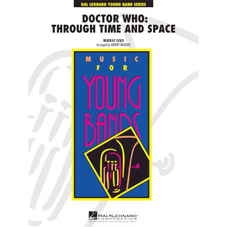 Gold Doctor Who: Through Time and Space Concert Band HL04004640