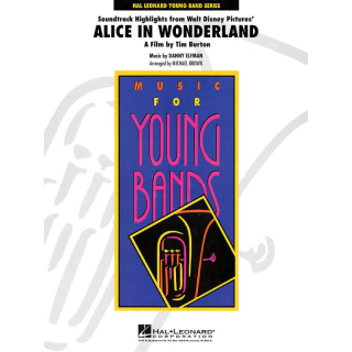 Elfman Alice in Wonderland Concert Band HL04001243