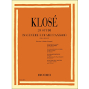 Klose 20 Studi di Genere e di Meccanismo Klarinette ER2004