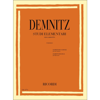 Demnitz Studi Elementari Klarinette ER2774