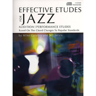 Carubia + Jarvis Effective Etudes for Jazz Trombone Audio KEN20696