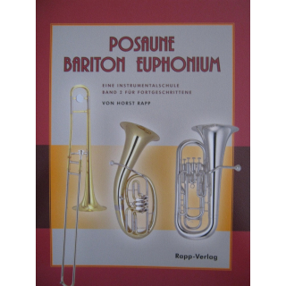 Rapp Posaune Bariton Euphonim Instrumentalschule 2 HR-P2
