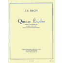 Bach 15 Etudes Adaptees a la Clarinette AL21245