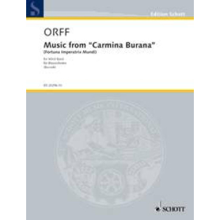 Orff Music from Carmina Burana Blasorchester ED20296-10