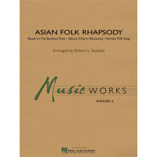 Saucedo Asian Folk Rhapsody Concert Band HL04001948