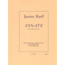 Rueff Sonate pour Saxophone Alto seul AL23975