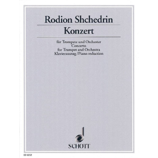 Shchedrin Concerto Trompete Klavier ED8252