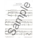 Tomasi Ballade pour Saxophone Alto et Piano AL19803