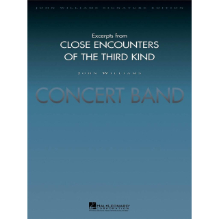 Williams Excerpts from Close Encounters of the Third Kind Concert Band HL04002911