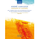 Chailleux Andante et Allegro pour Saxophone Alto et Piano AL30979