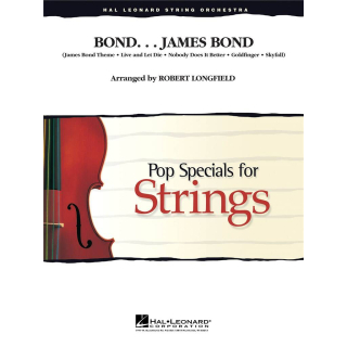 Longfield Bond... James Bond String Orchestra HL04491254