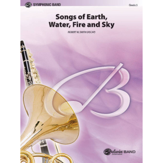 Smith Songs of Earth, Water, Fire and Sky Concert Band ALF00BD9856