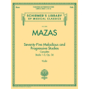 Mazas 75 Melodious and Progressive Studies Complete...