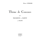 Clerisse Theme de Concours Posaune Klavier AL24780