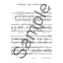 Clerisse Theme de Concours Posaune Klavier AL24780