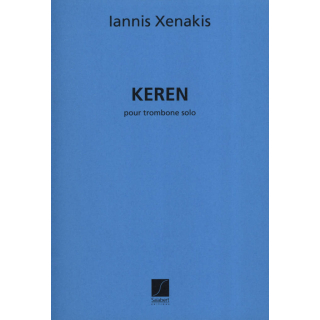 Xenakis Keren pour Trombone Solo SLB00244400