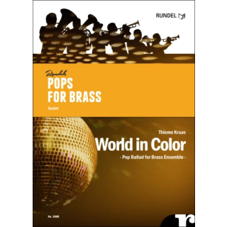 Kraas World in Color Pop Ballad for Brass Ensemble MVSR5580