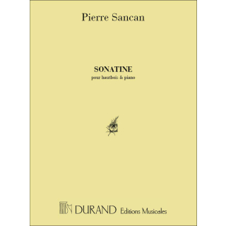 Sancan Sonatine Oboe Klavier DF13851