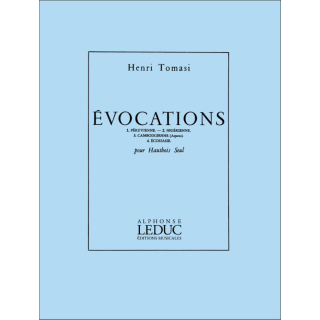 Tomasi Evocations Oboe Klavier AL24084