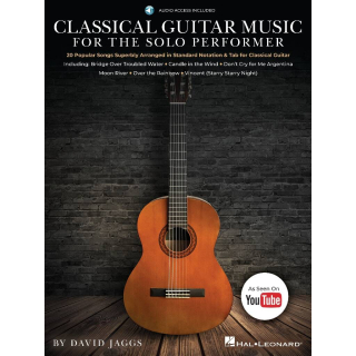 Jaggs Classical Guitar Music for the Solo Performer + Audio HL00362033