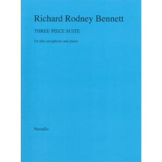 Bennett Three Piece Suite for Alto Saxophone and Piano NOV120804