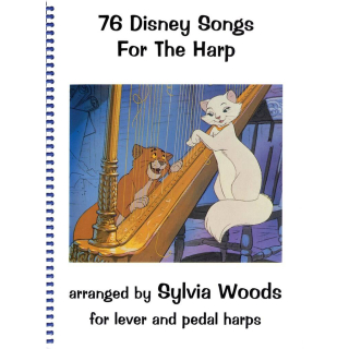 Woods 76 Disney Songs for the Harp HL00720000