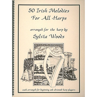 Woods 50 Irish Melodies for all Harps HL00720202