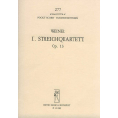 Weiner Streichquartett No. 2 Op. 13 Taschenpartitur EMBZ12089