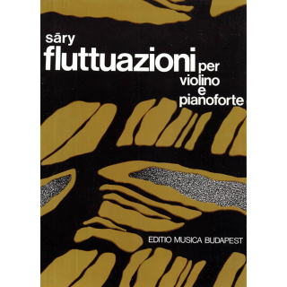 Sary Fluttuazioni Violine Klavier EMBZ6382