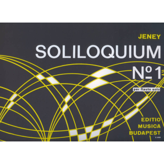 Jeney Soliloquium No. 1 Flöte Solo EMBZ6153