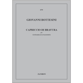 Bottesini Capricio de Bravura Kontrabass Klavier GZ00637600