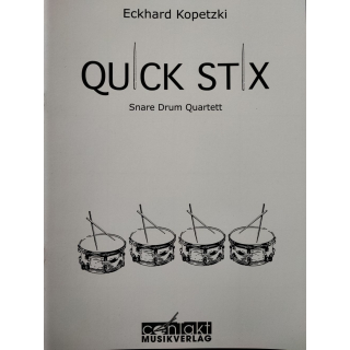 Kopetzki Quick Stix Snare Drum Quartett PE087