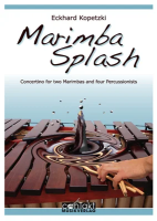 Kopetzki Marimba Splash Concertino 2 Marimbas + 4...